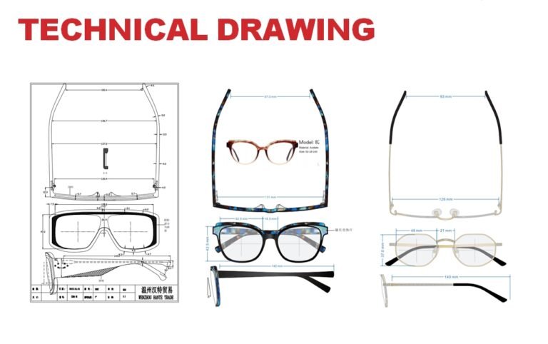 CAD eyewear DRAW