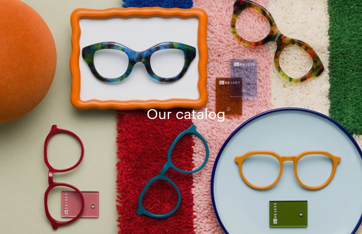 acetate spectacle board